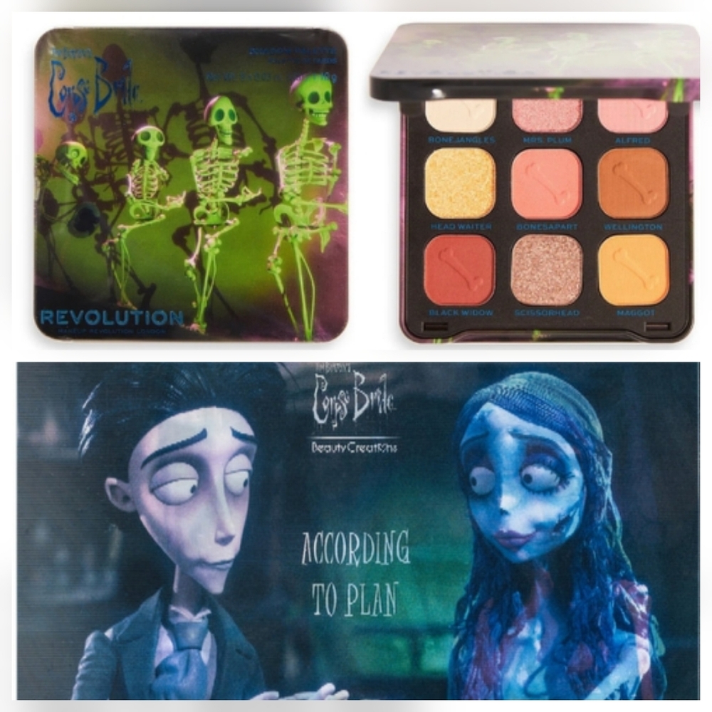 Tim Burton's Corpse Bride "According To Plan" & "Grave Misunderstandings" Sets